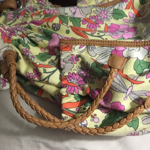 *NWOT.  Pretty Pastels M/L LINA CLOTH SHOULDER BAG - Picture 3 of 6